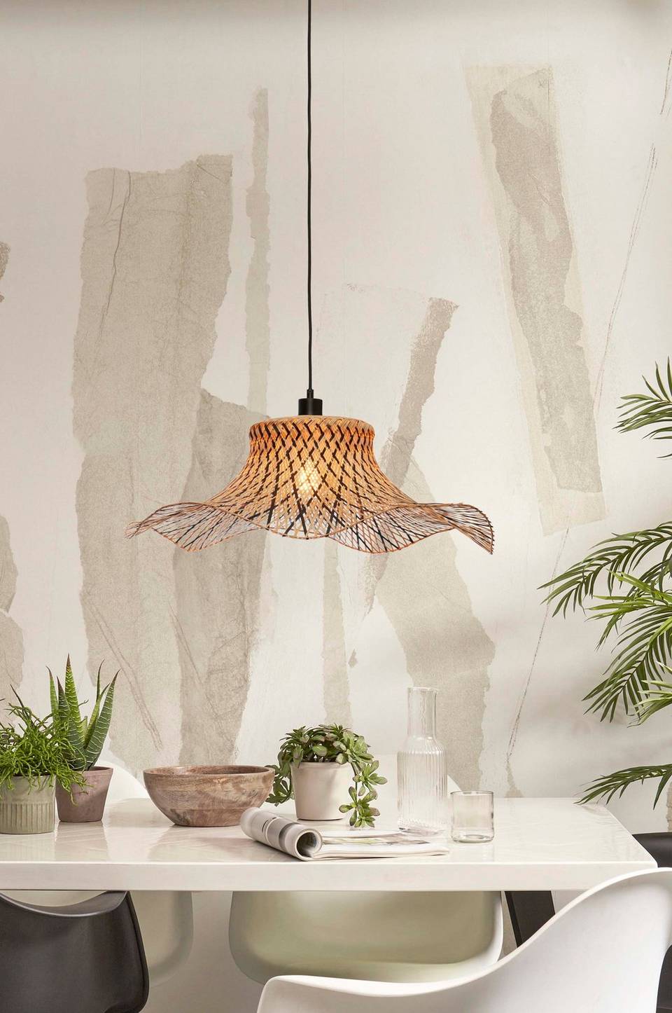 Good&Mojo Hängande taklampa stor Ibiza, natur från Good&Mojo, bild 5