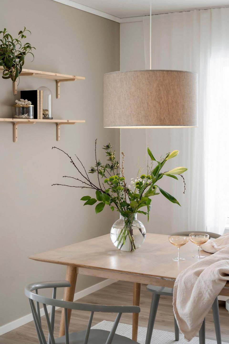 PR Home Taklampa Sara Linne 55cm, natur från PR Home, bild 5