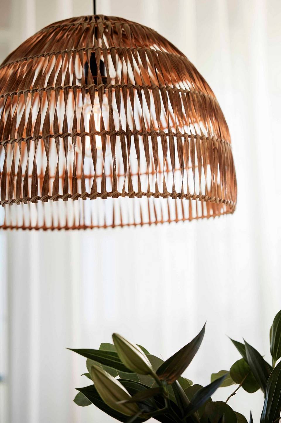 PR Home Taklampa Lace 37cm, natur från PR Home, bild 2