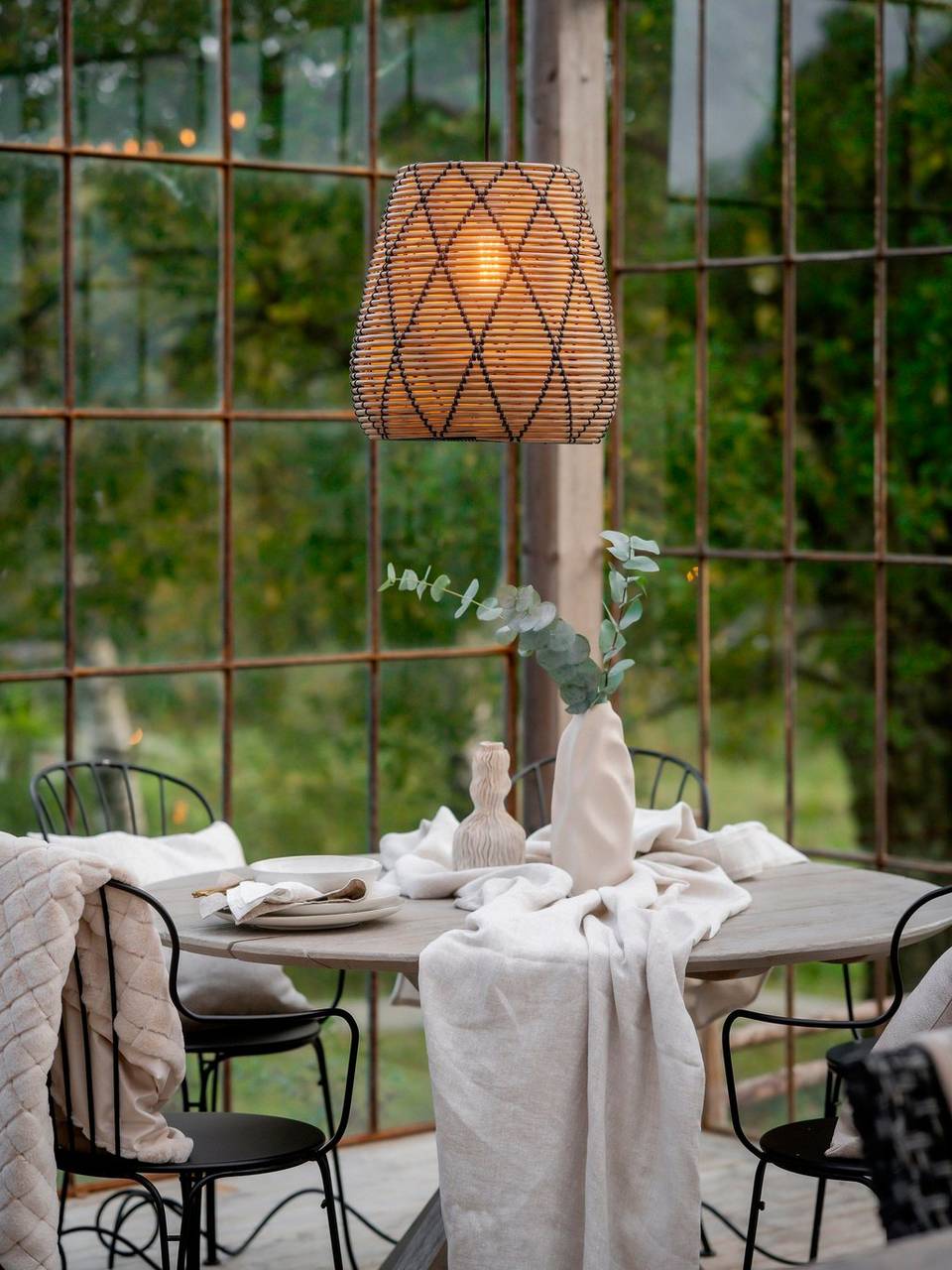 PR Home Taklampa Lollo 38cm, natur från PR Home, bild 2