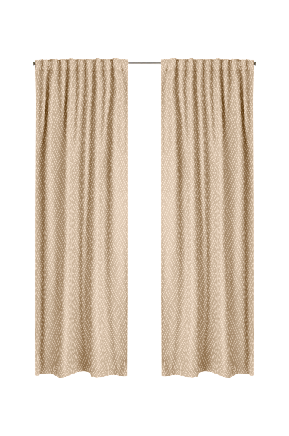 Ellos Home Multibandslängd Athena ljusavskärmande 1-pack, beige från Ellos Home, bild 2