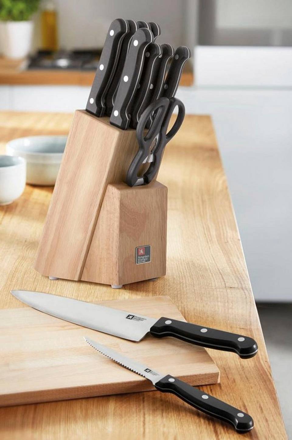 Richardson Sheffield Knivset Artisani 9 delar med knivblock, svart från Richardson Sheffield, bild 5