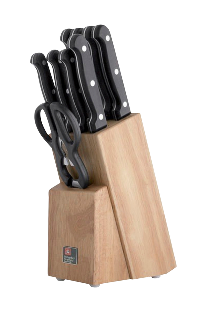 Knivset Artisani 9 delar med knivblock