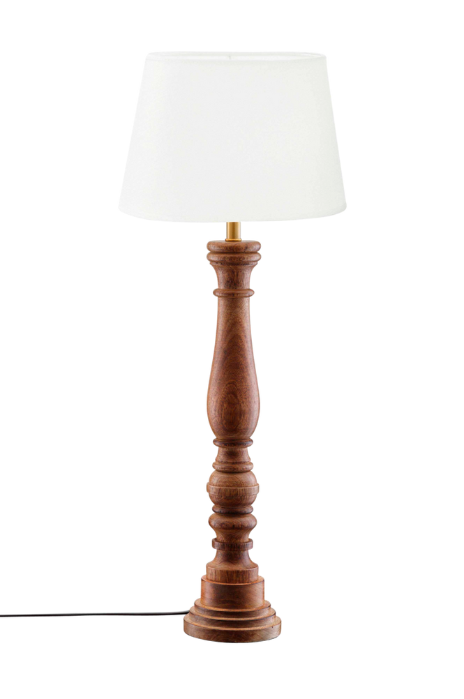 Bordslampa Doris med oval skärm 64cm