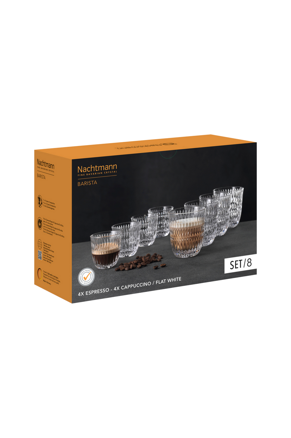 Nachtmann Glas Ethno Barista 8-pack, transparent från Nachtmann, bild 5