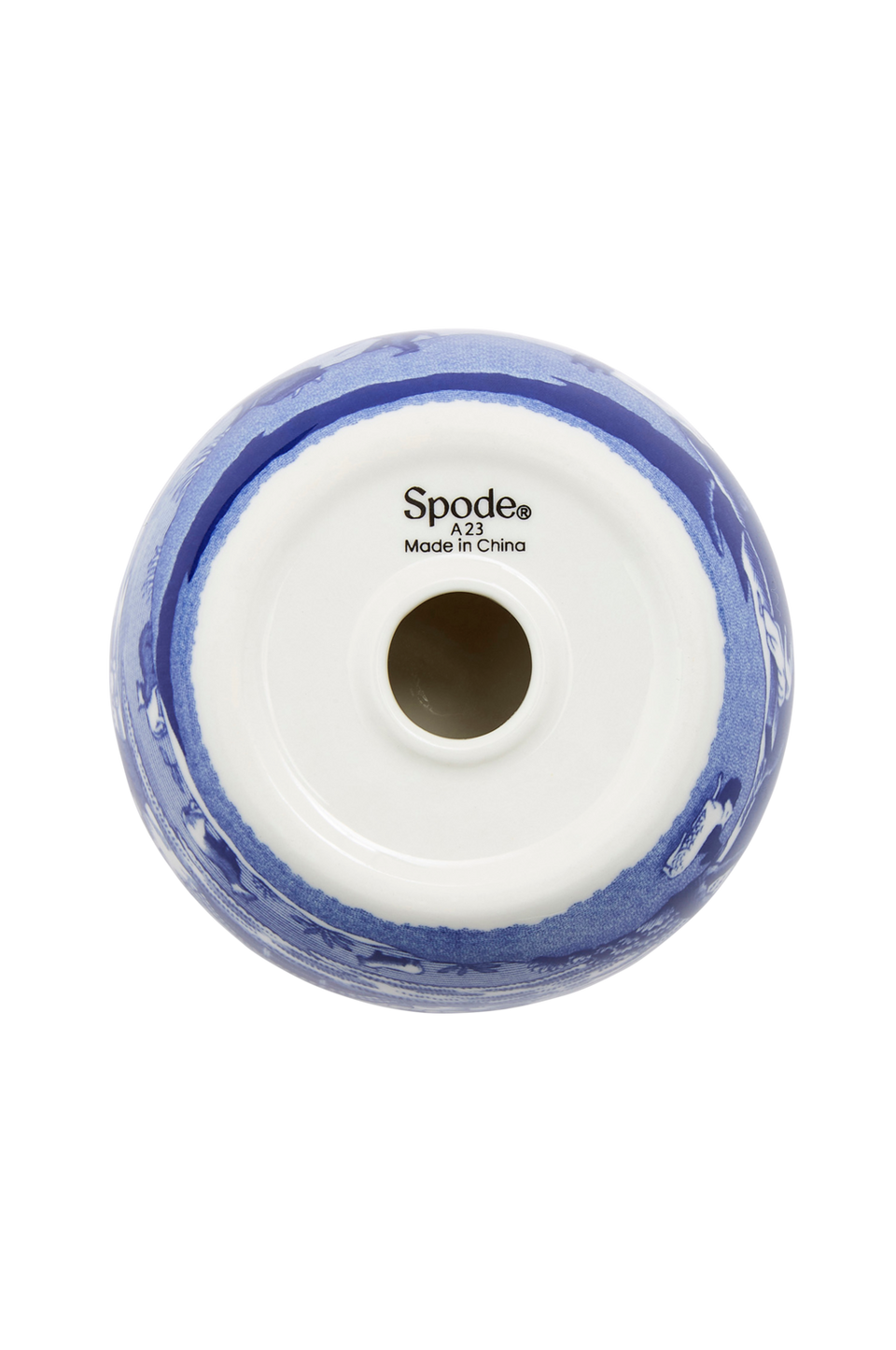 Spode Värmeljushållare Blue Italian 6 cm x 7,5 cm, 2-pack, blå från Spode, bild 2