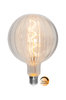 LED E27 G150 Line Klar Glas