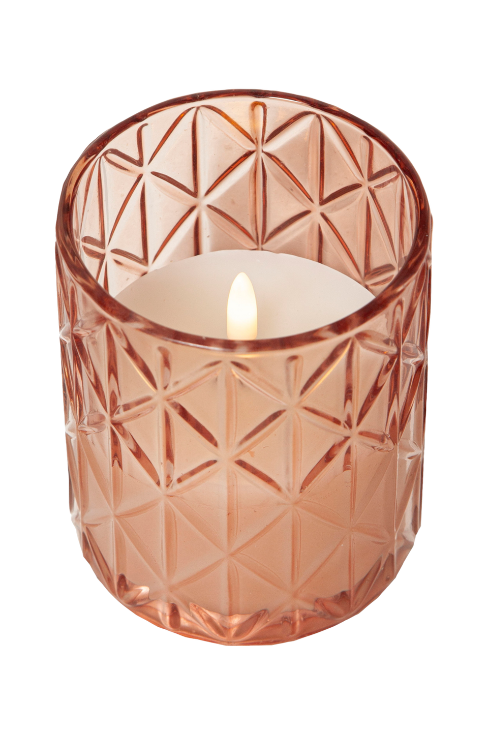 Star Trading LED-ljus Flamme Romb 12,5 cm, rosa från Star Trading, bild 2