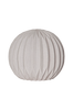 Ulkokoriste Sandy Globe 25 cm Valkoinen