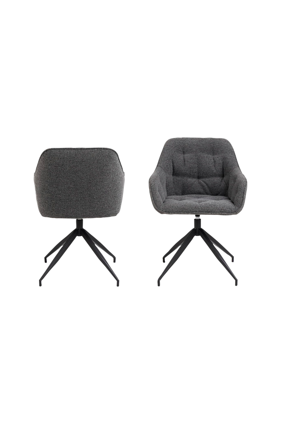 AC Design Furniture Matstol med armstöd Brooke, grå från AC Design Furniture, bild 5