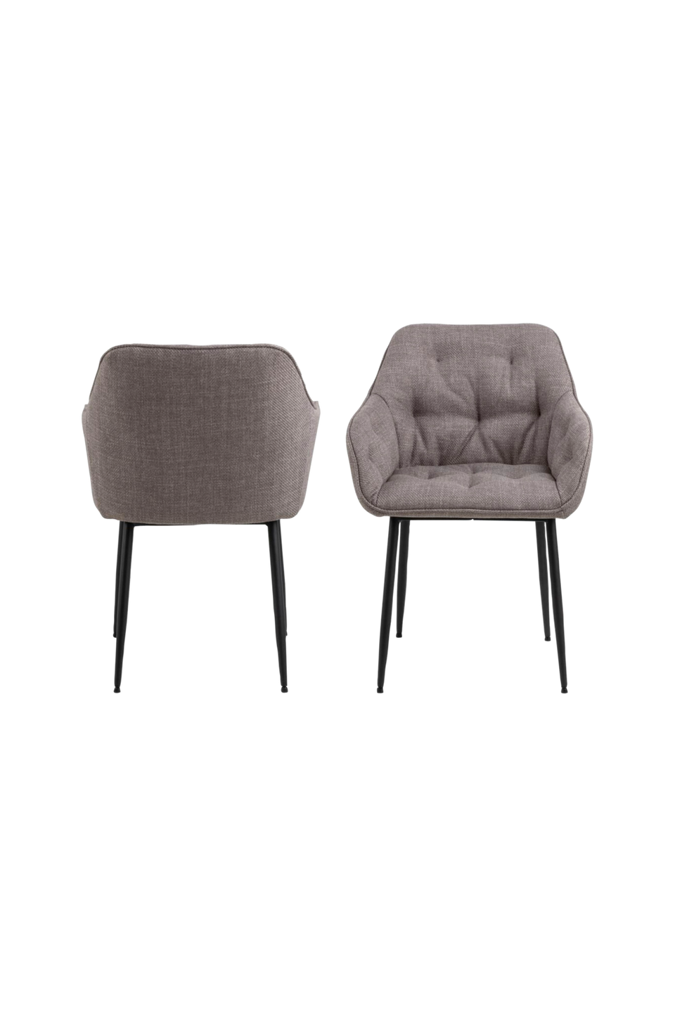 AC Design Furniture Matstol med armstöd Brooke, brun från AC Design Furniture, bild 5