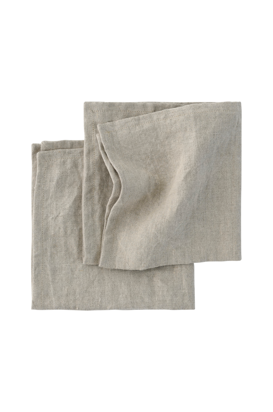 Ellos Home Servett Linn 2-pack i 100% lin, beige från Ellos Home, bild 2