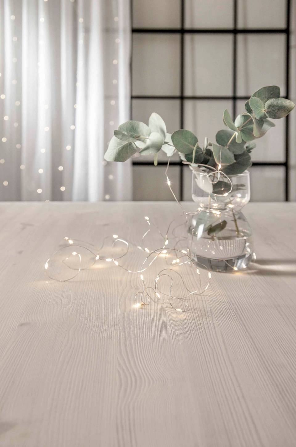 Star Trading Ljusslinga Dew Drops 4 m 40 LED, silver från Star Trading, bild 2