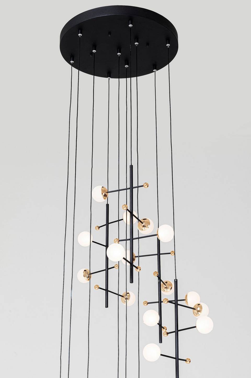 KARE Design Hänglampa Trapez 280cm, svart från KARE Design, bild 2