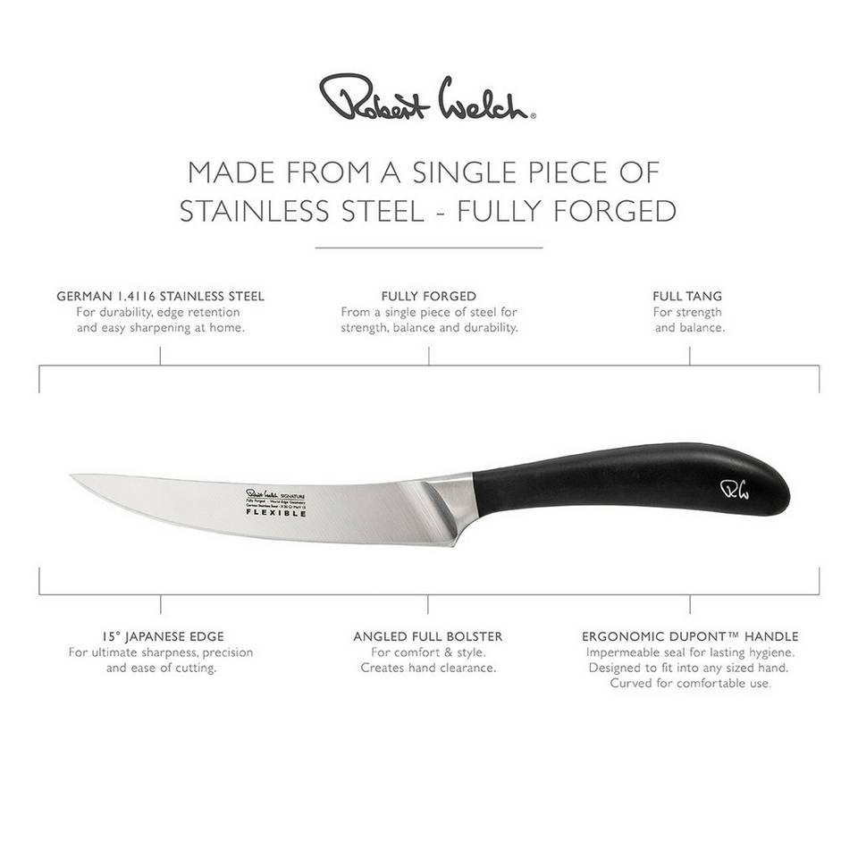 Robert Welch Flexibel universalkniv Signature 16cm/ 6,5, silver från Robert Welch, bild 5