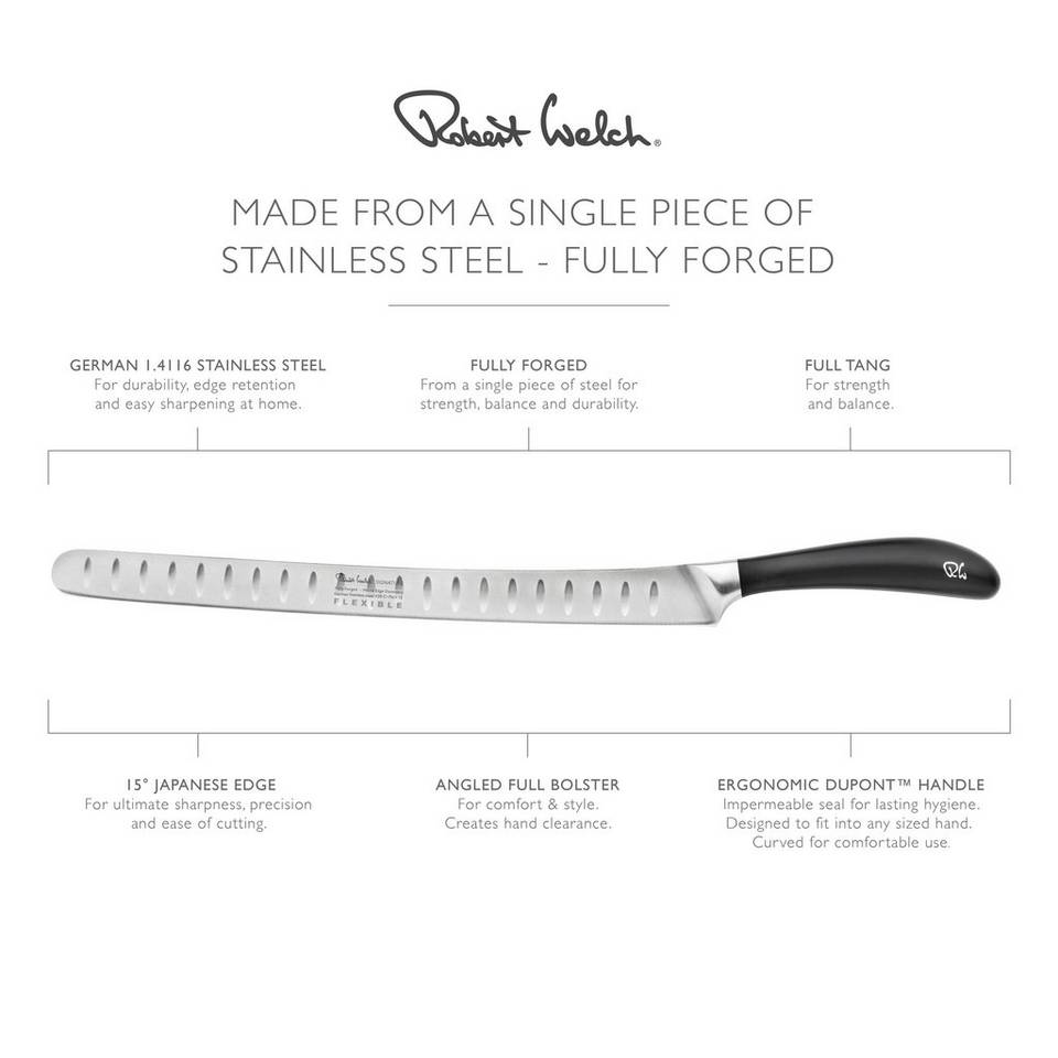 Robert Welch Flexibel skivkniv Signature 30cm/ 12, silver från Robert Welch, bild 5