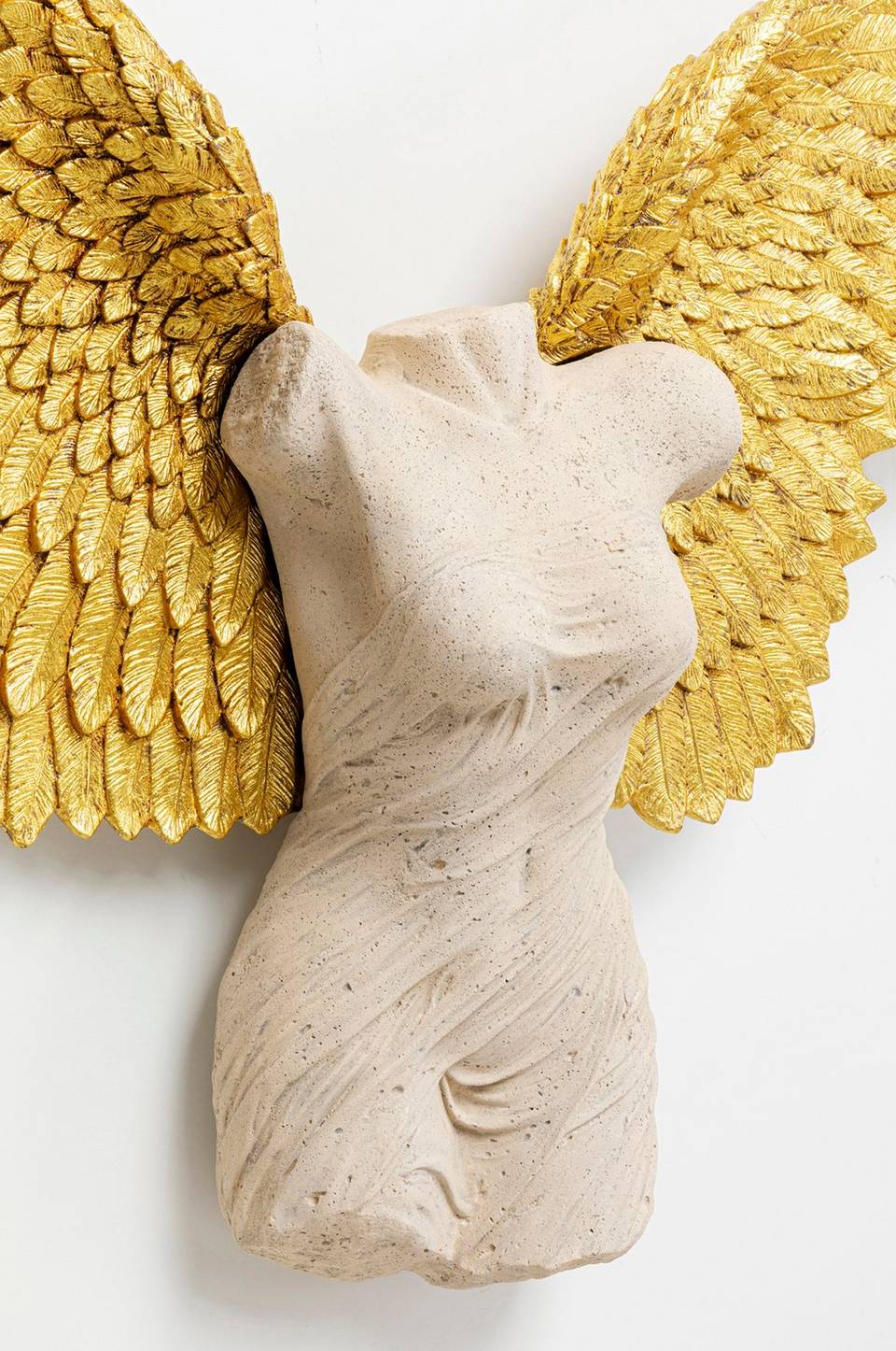 KARE Design Vägg Objekt Guardian Angel Female 124x, guld från KARE Design, bild 2