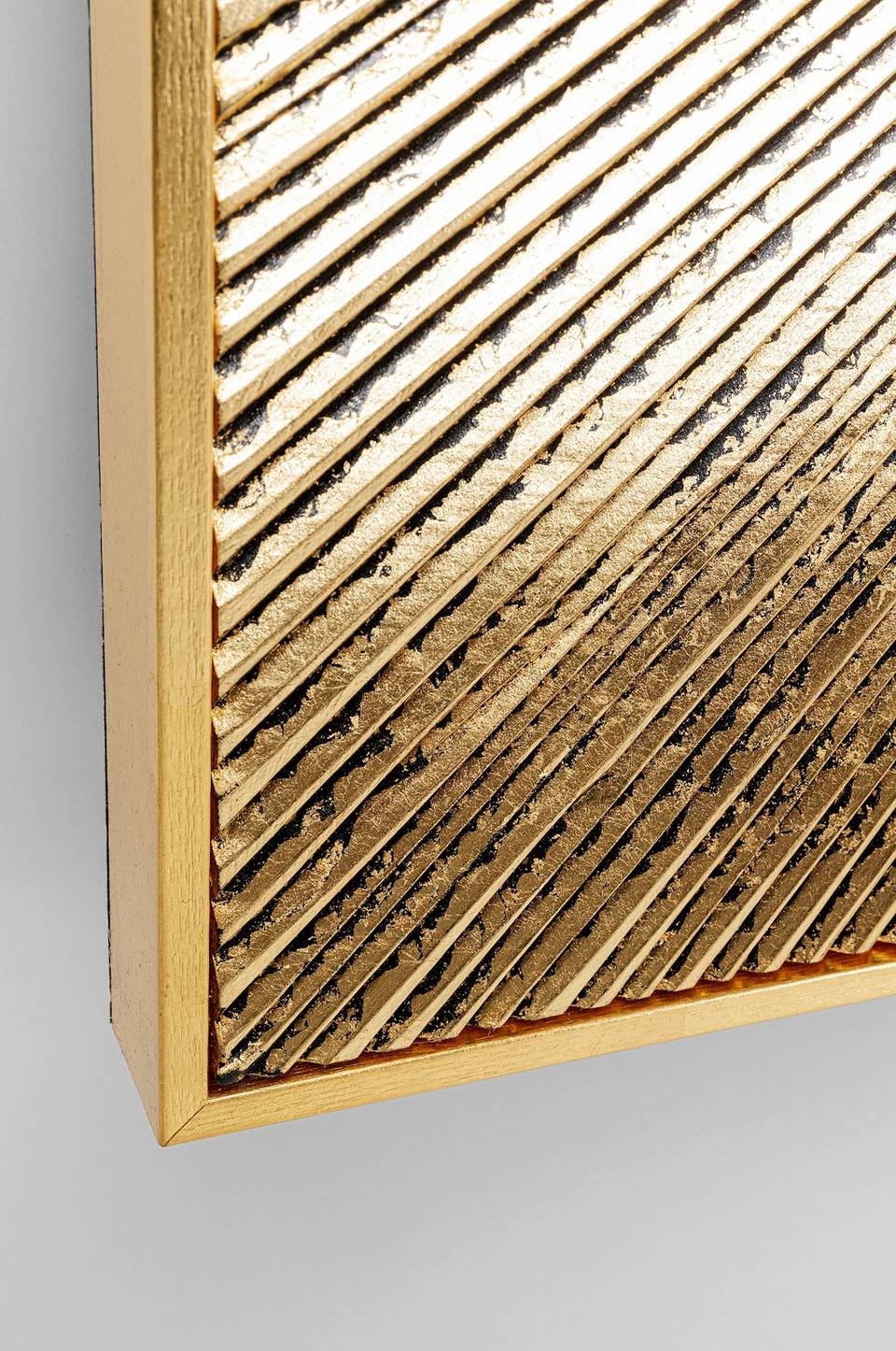 KARE Design Objekt Bild Illumino 80x80cm, guld från KARE Design, bild 2