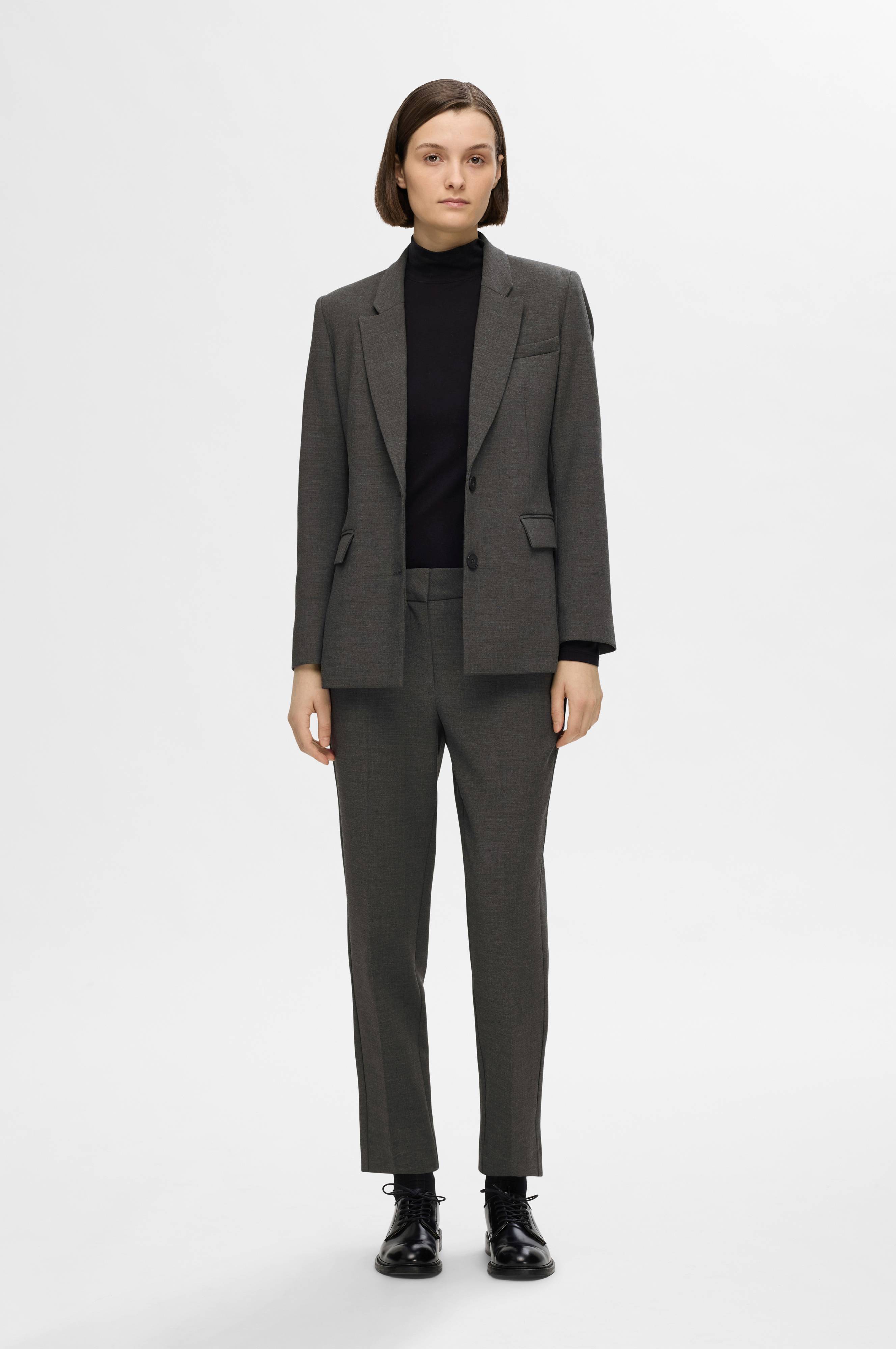 SELECTED FEMME Slfrita Ls Classic Blazer Mel Noos