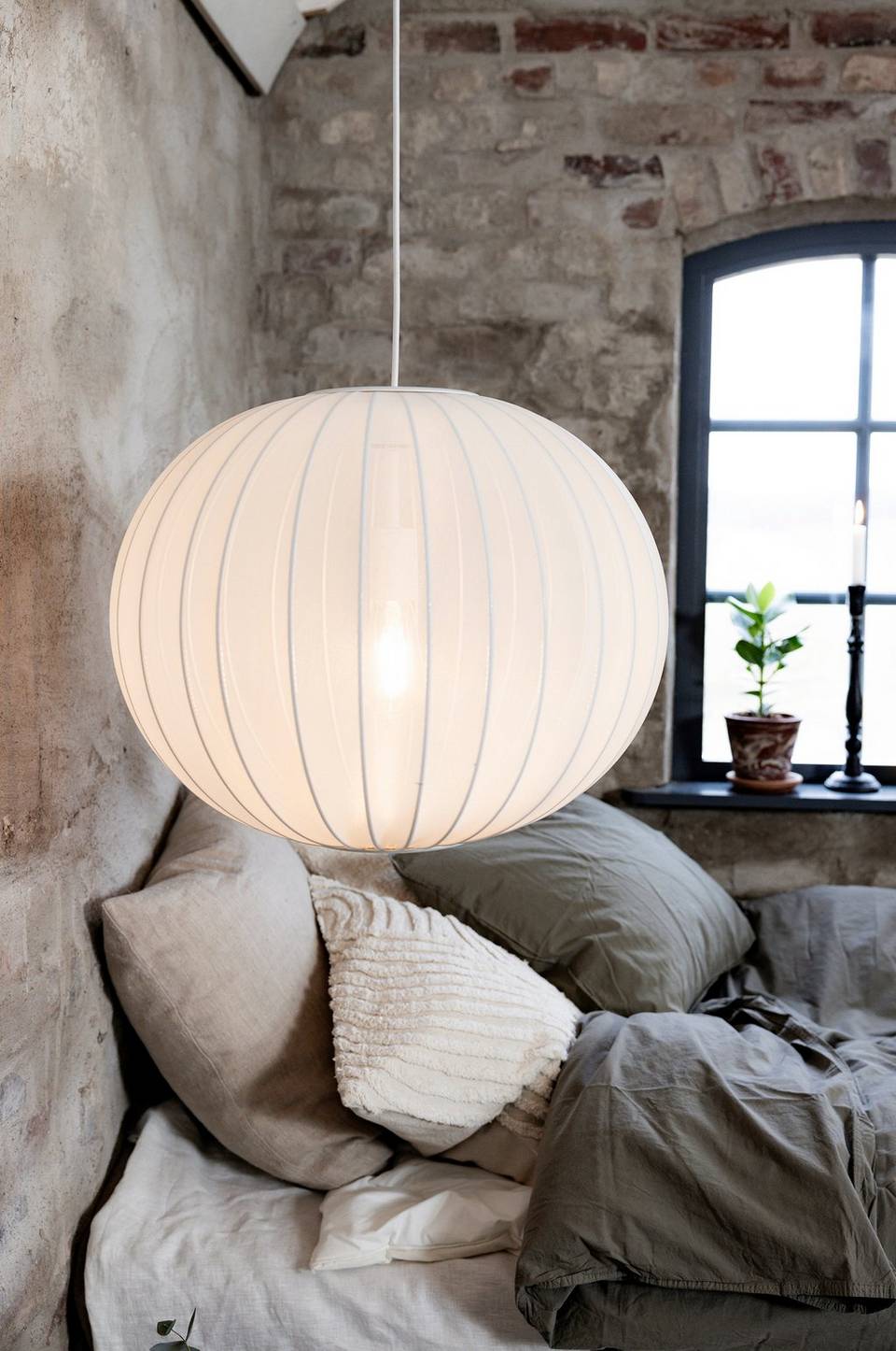 Markslöjd Hänglampa Florence 50 cm, vit från Markslöjd, bild 5