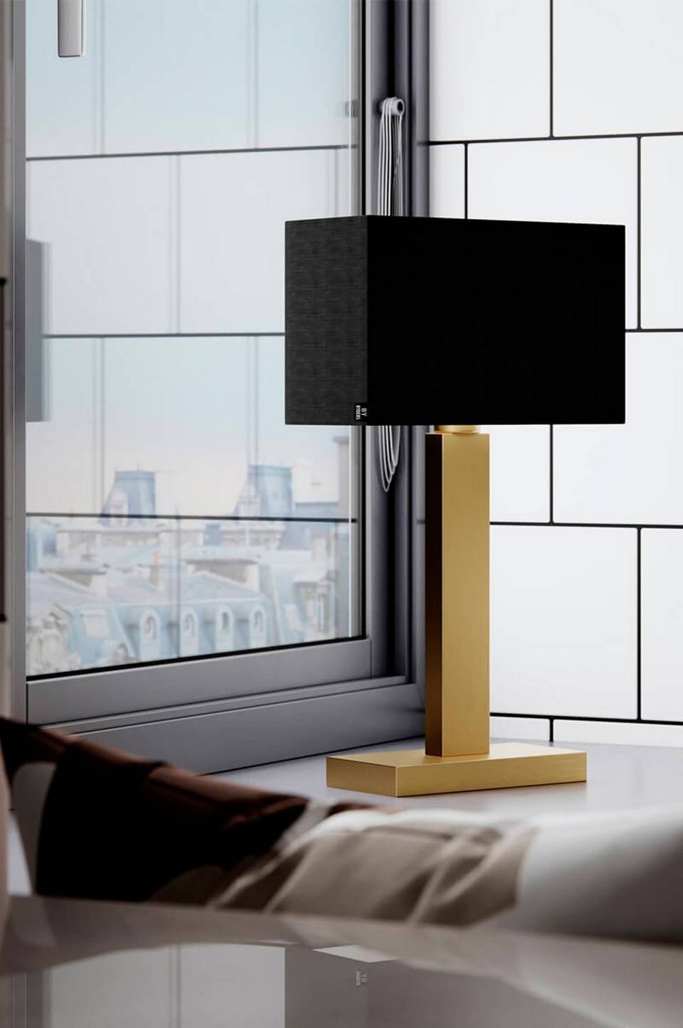 By Rydéns Bordslampa Prime H47, guld från By Rydéns, bild 5