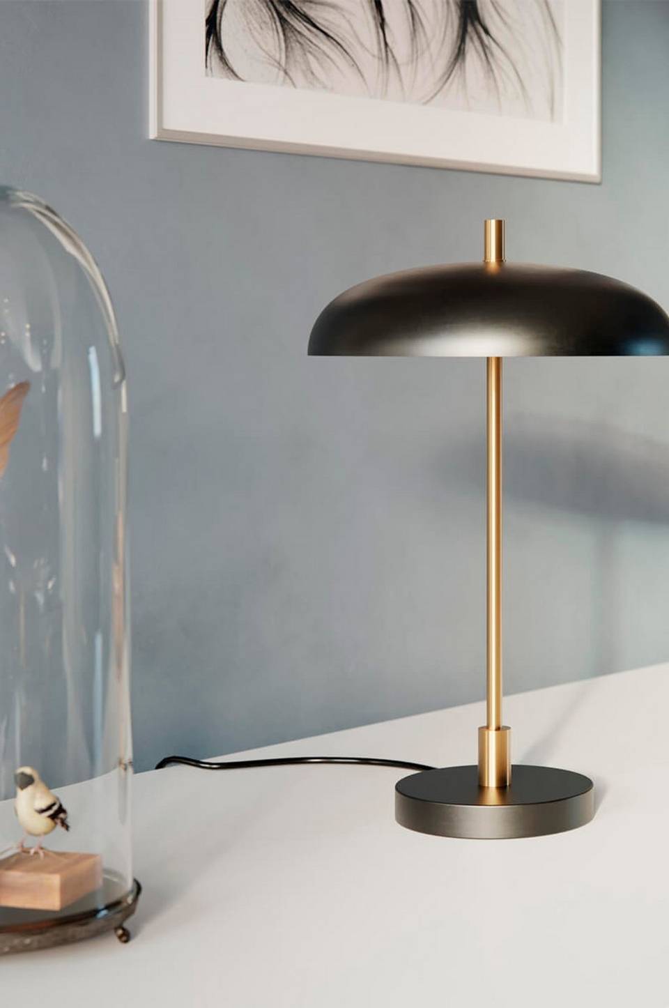 By Rydéns Bordslampa Shelby, svart från By Rydéns, bild 2