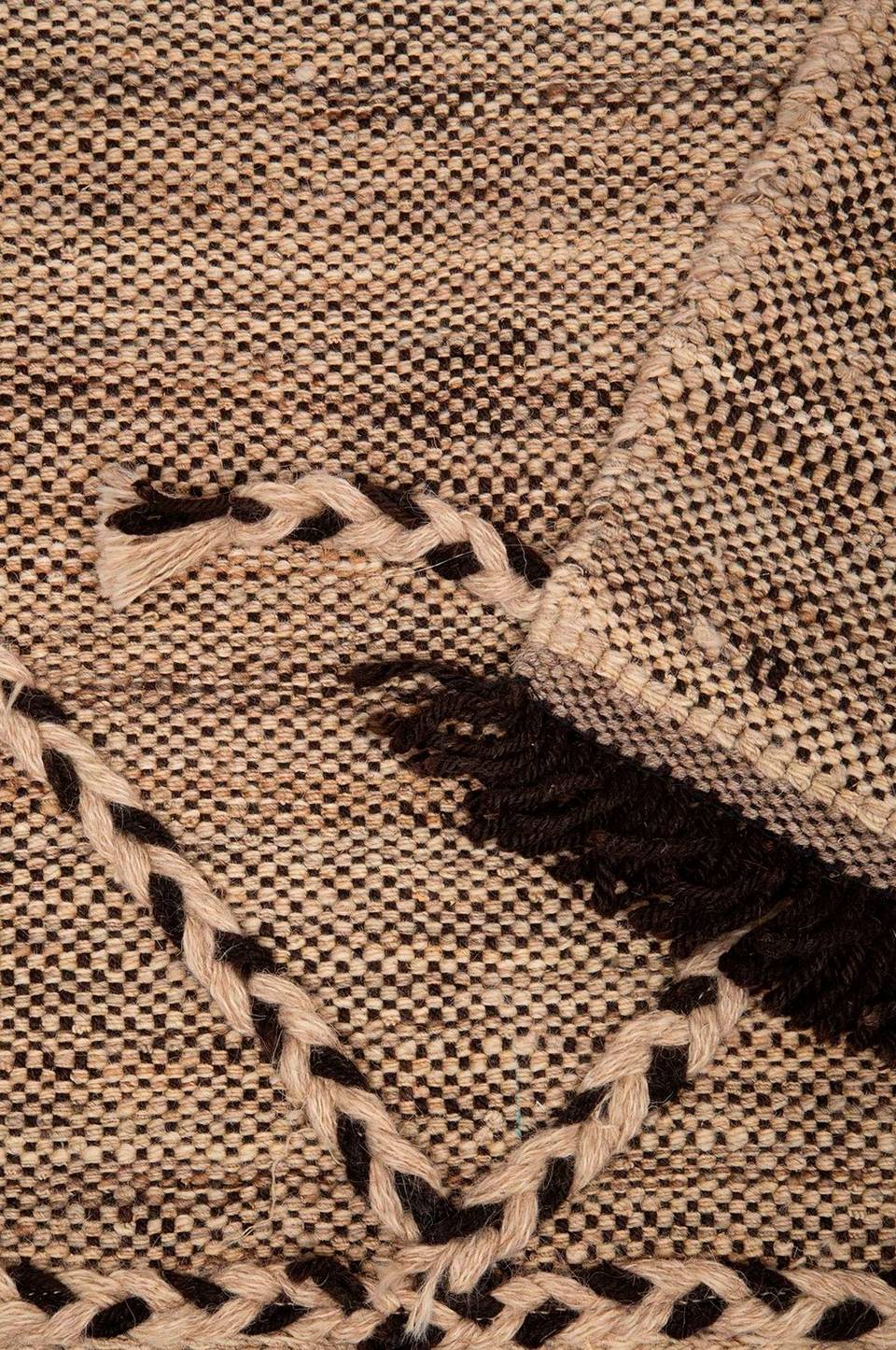 Bargi Ullmatta Kilim Moroccan Design Natur 199x283, brun från Bargi, bild 2
