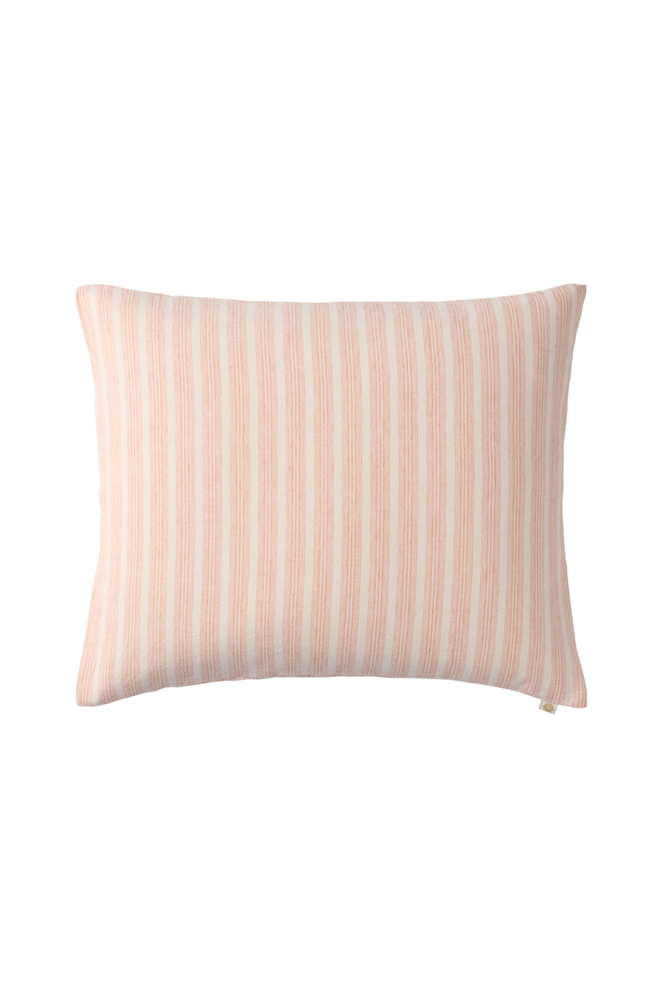 Ellos Home Örngott Elly Stripe i återvunnet halvlinne, rosa från Ellos Home, bild 2