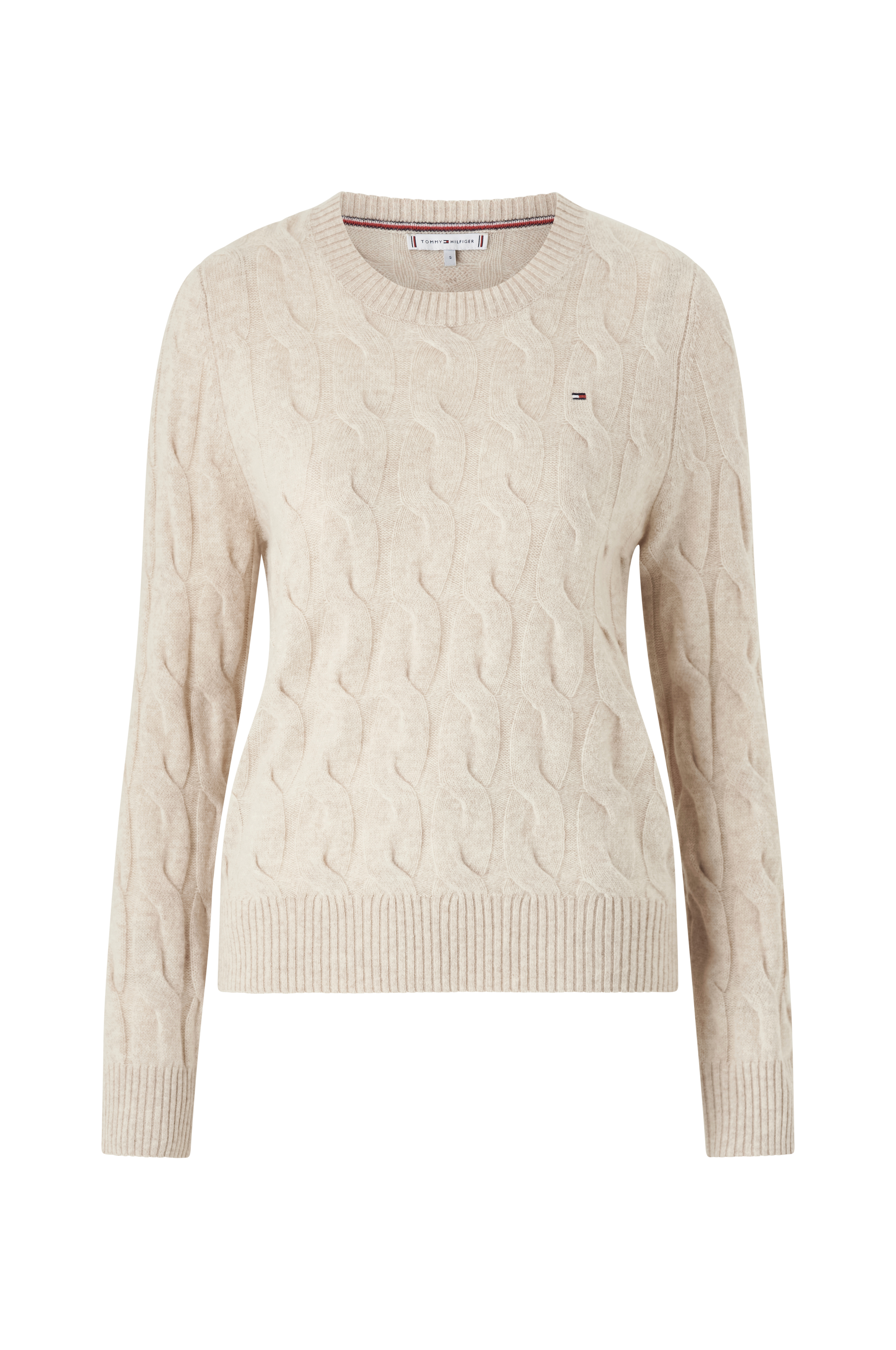 Tröja Soft Wool Cable C-NK