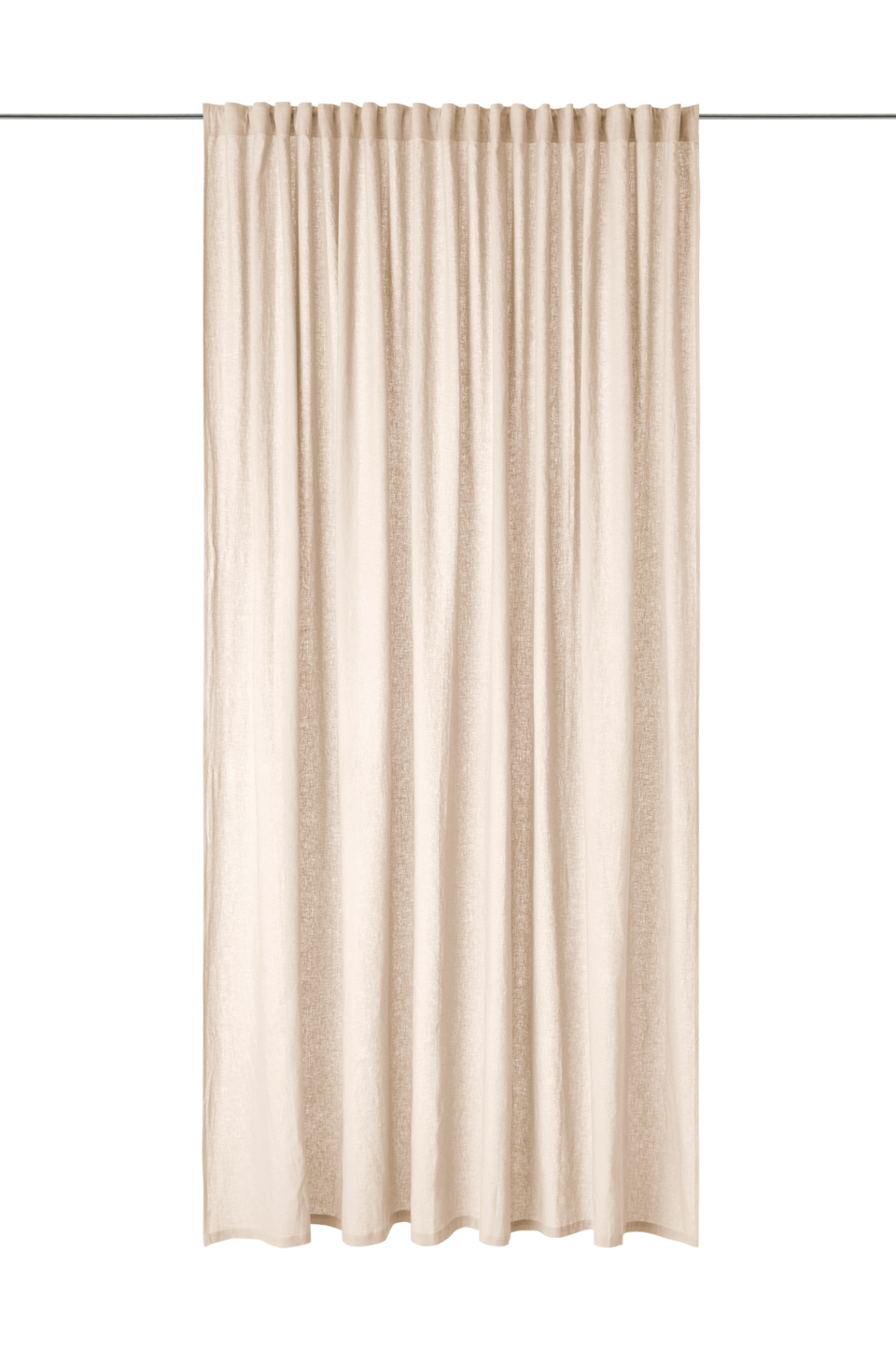 Ellos Home Multibandslängd Elly Wide i återvunnet halvlinne extra bred 1-pack, beige från Ellos Home, bild 2