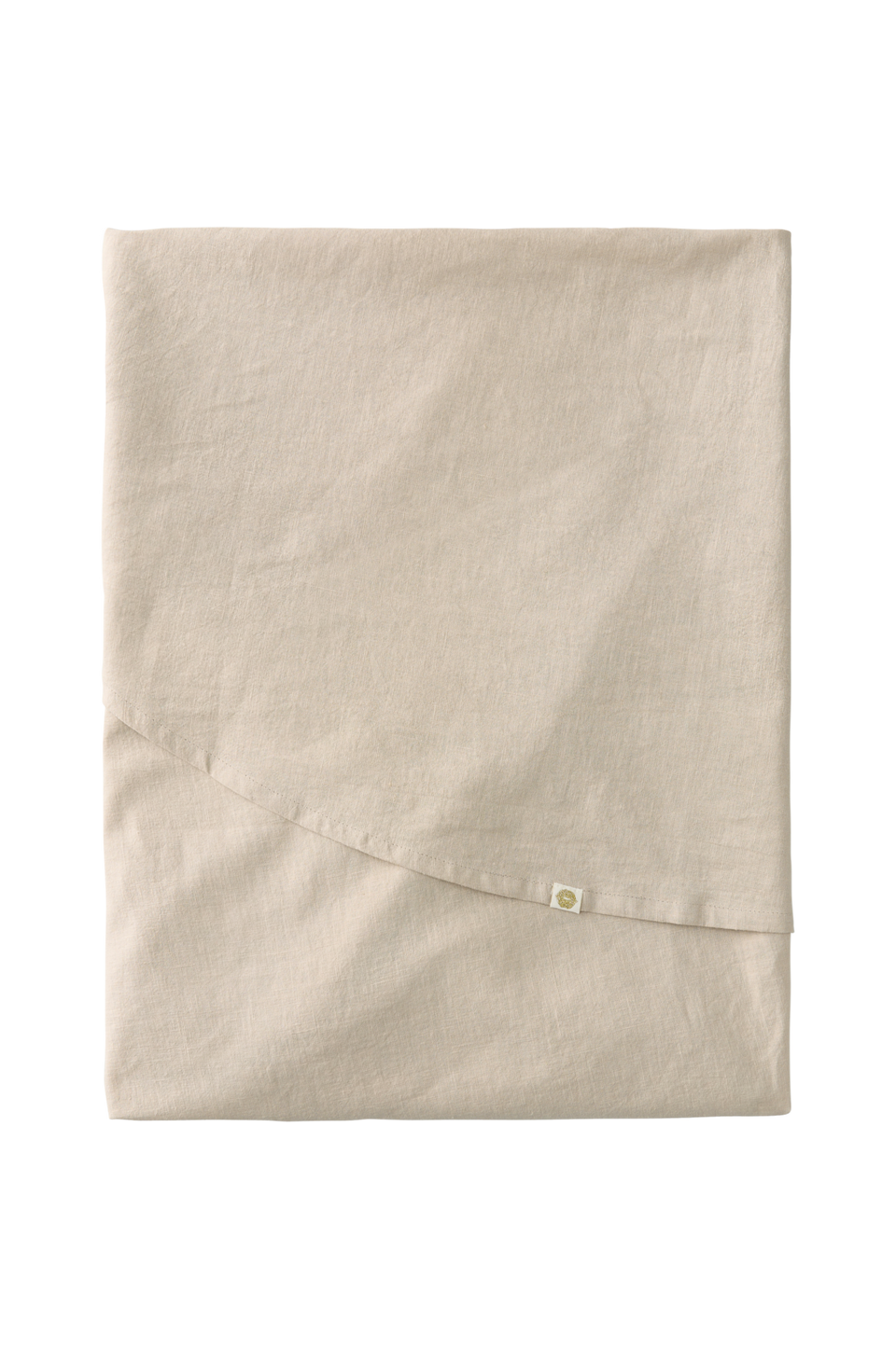 Ellos Home Duk Elly i återvunnet halvlinne Ø 150 cm, beige från Ellos Home, bild 2