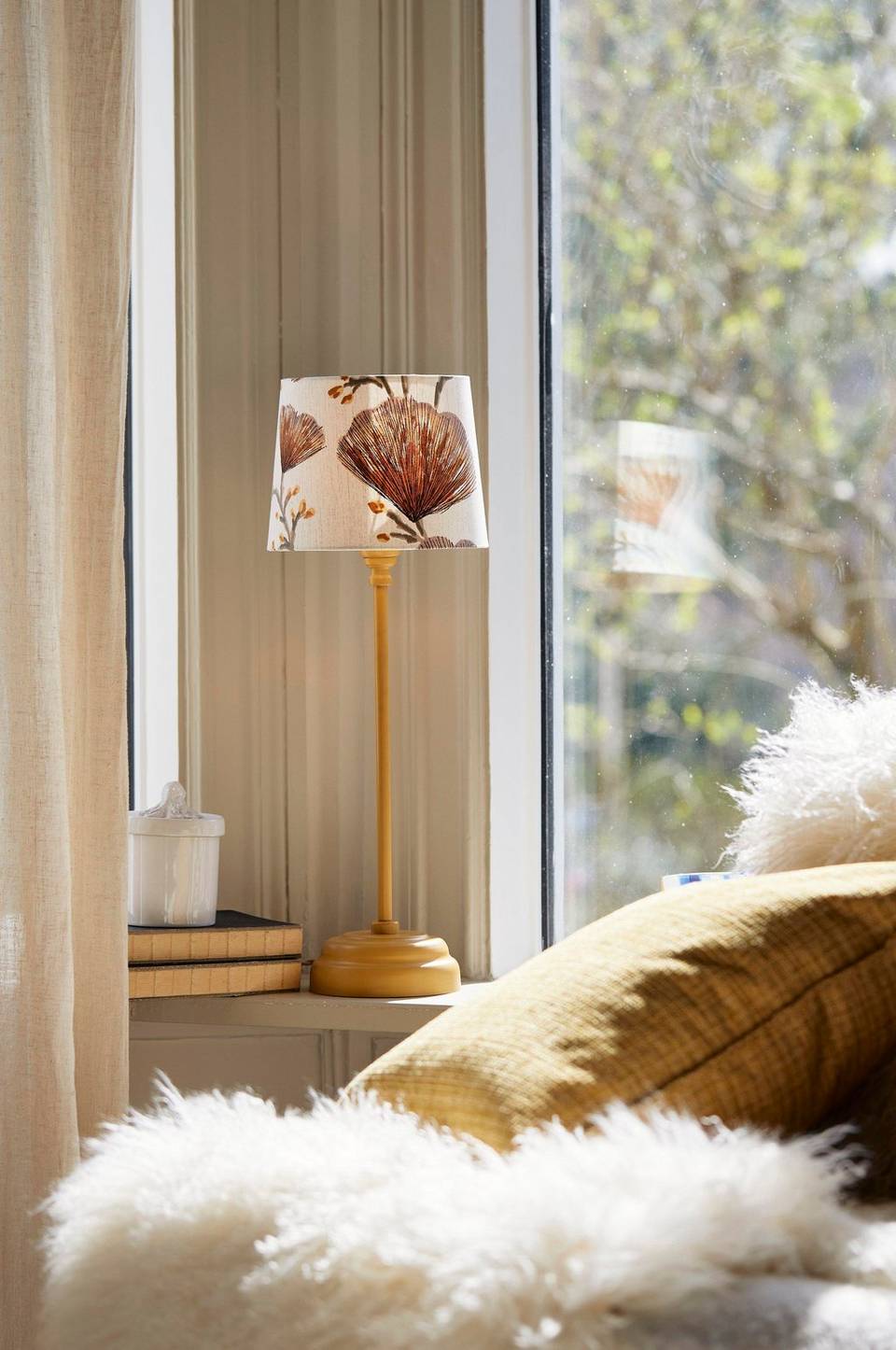 PR Home Lampfot Lottie 45cm, gul från PR Home, bild 5