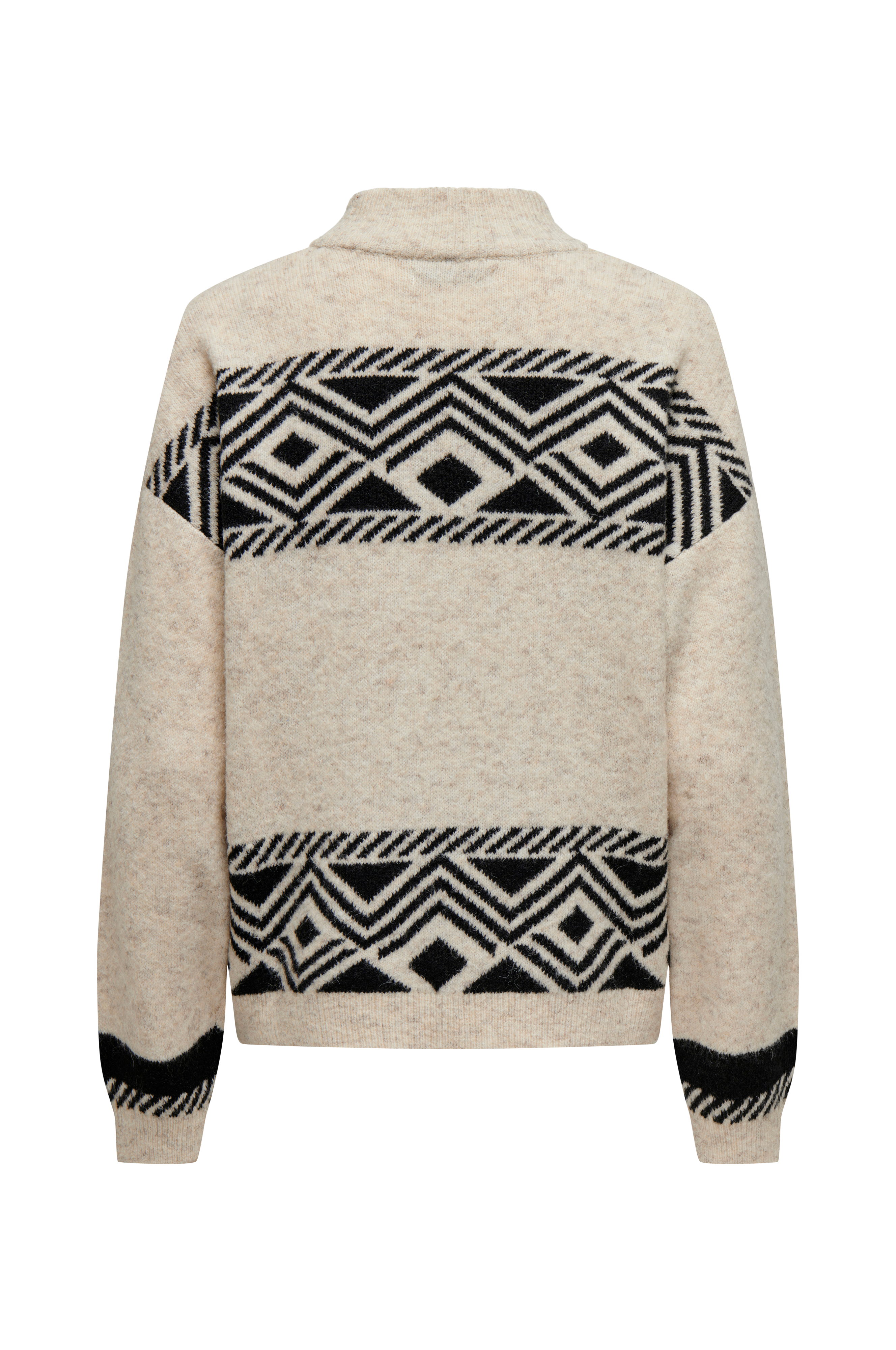 Only Trøje onlVictoria L/S Pullover Knt Beige Striktrøjer