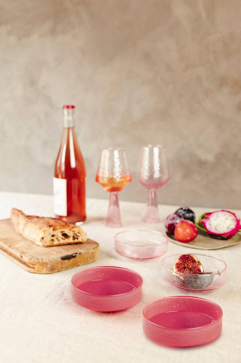 Brut Homeware Skål Claude 4-pack, rosa från Brut Homeware, bild 5
