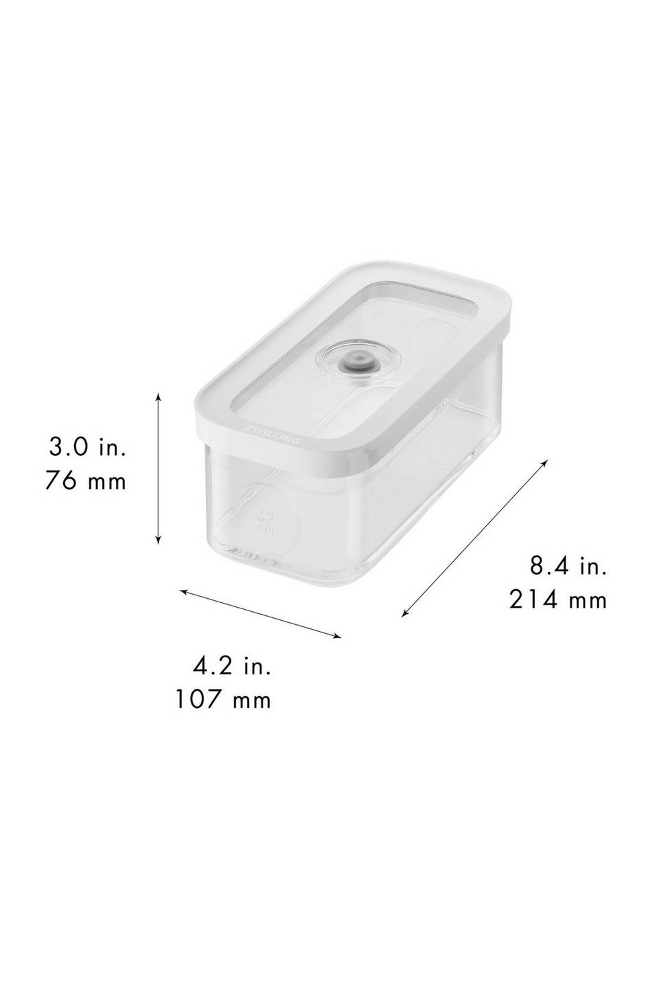 Zwilling Förvaringslåda Fresh & Save Cube M, transparent från Zwilling, bild 5
