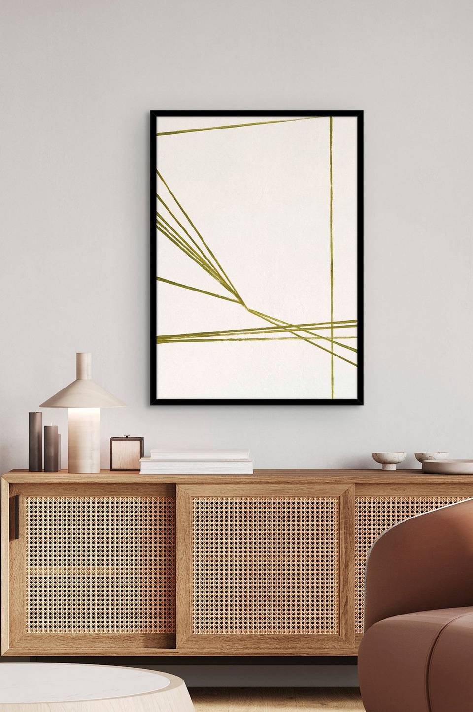 Malerifabrikken Fine Art Board / Linjespel / Svart ram, vit från Malerifabrikken, bild 2
