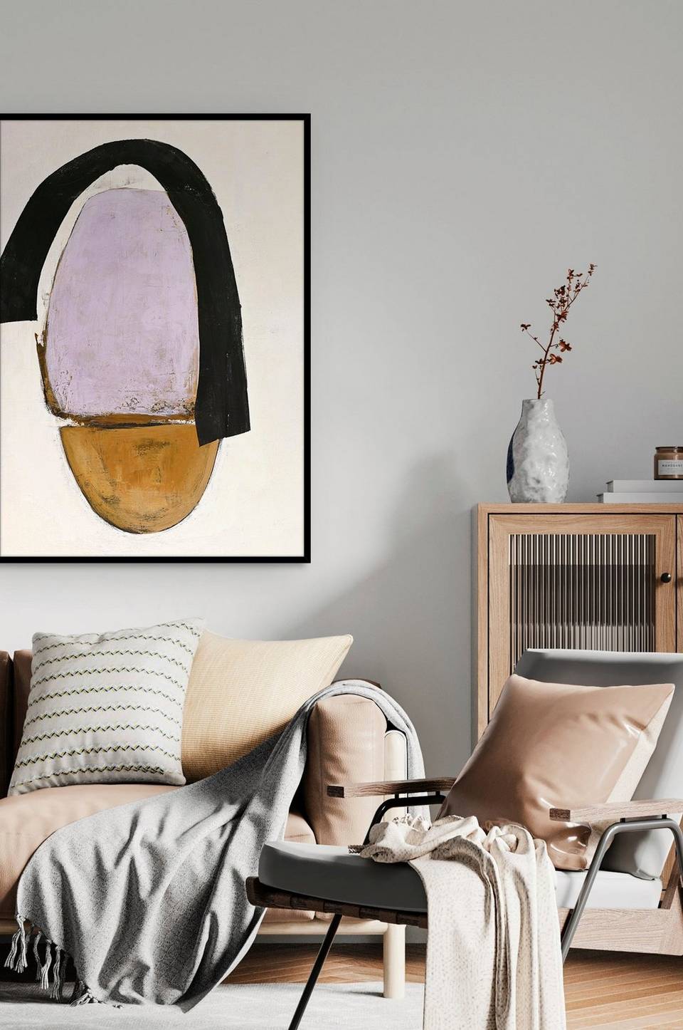 Malerifabrikken Fin Art Board / Post modern / Svart ram, flerfärgad från Malerifabrikken, bild 2
