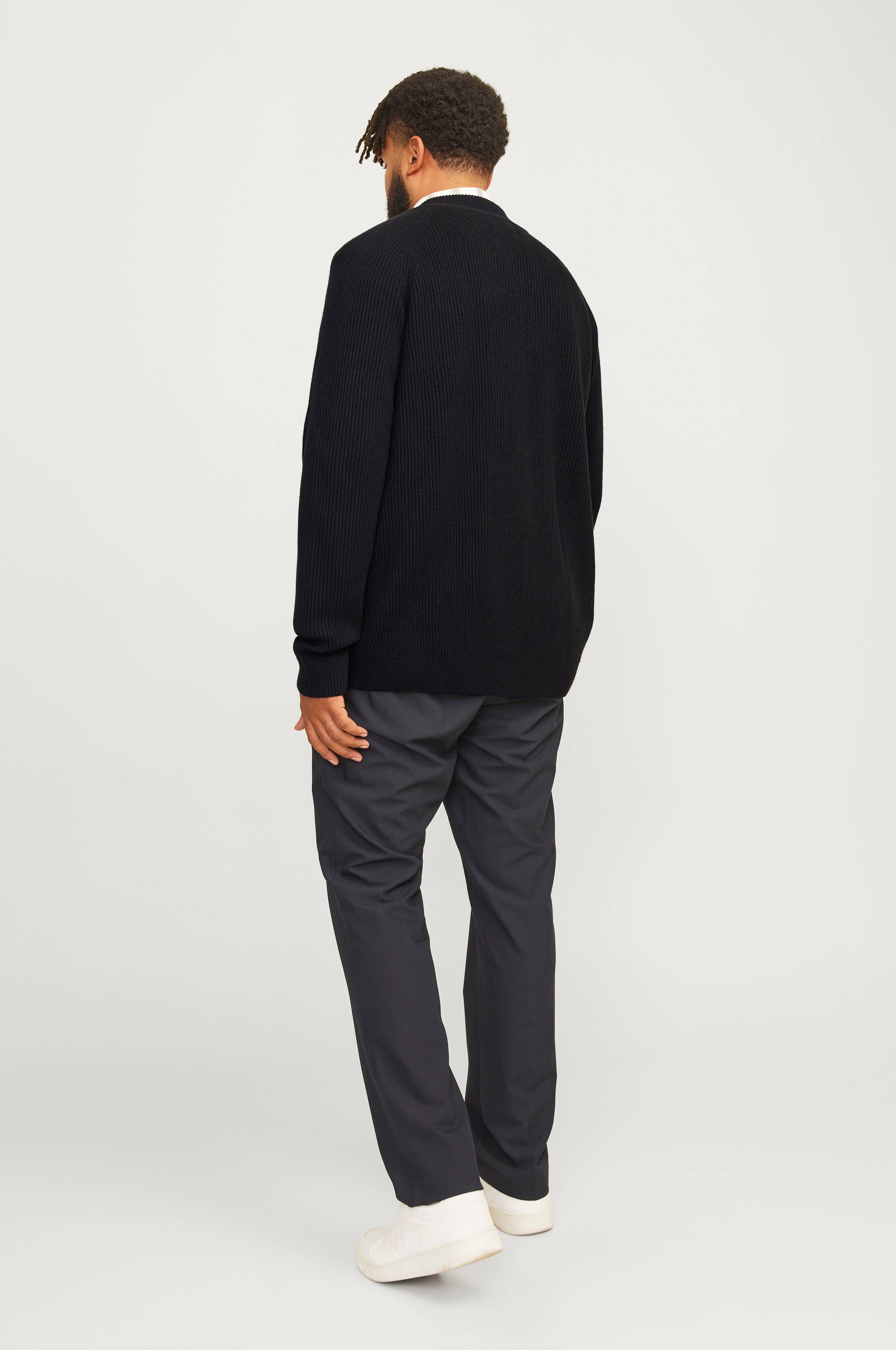 JACK&JONES PLUS Jjpannel Knit Zip Cardigan Aw24 Pls