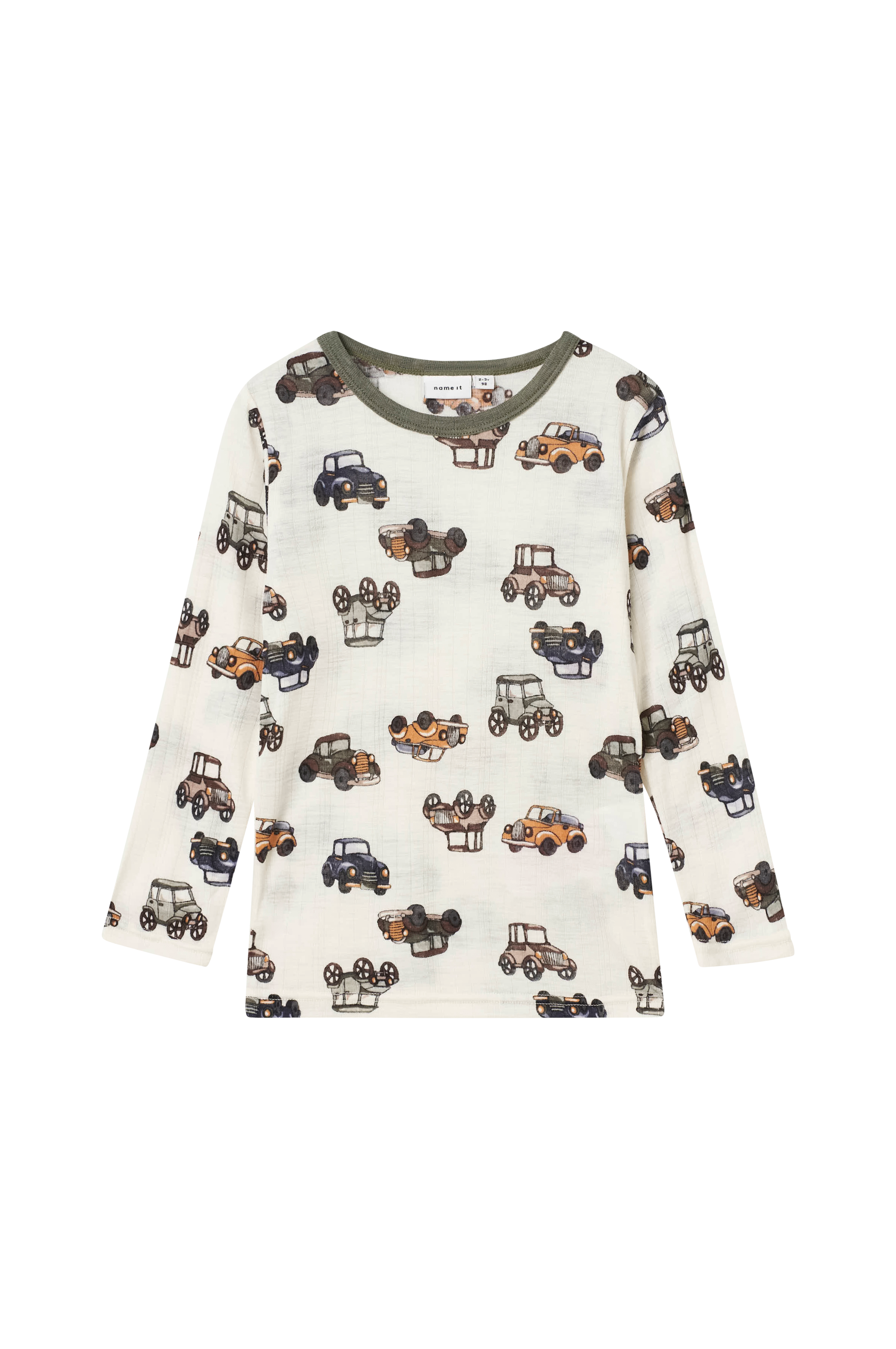 Underställströja nmmWang Wool Needle LS Top