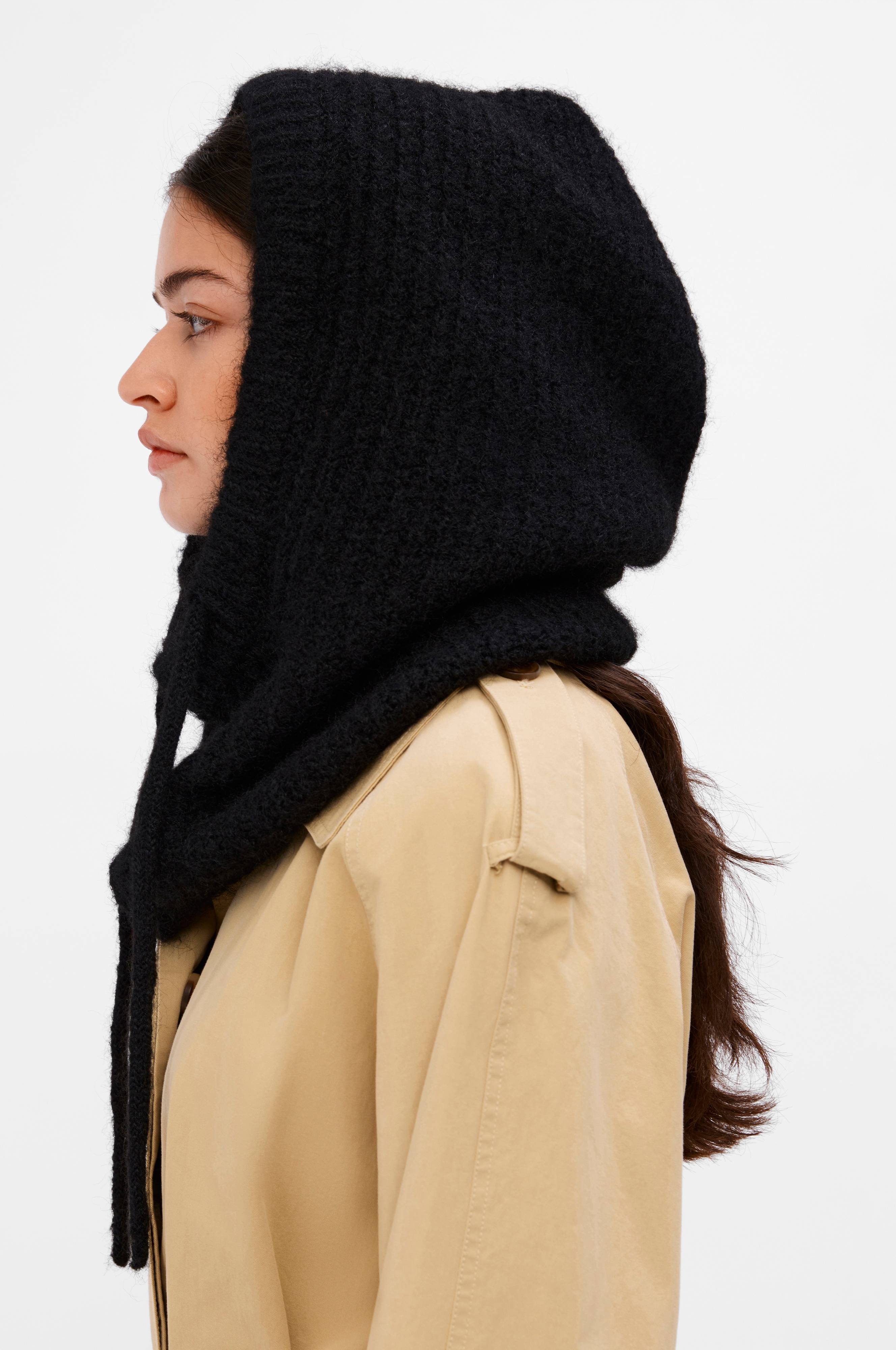 Object Objmilu Cagoule Tricotée Balaclava Femme - Bonnet Chaud Hiver Style Tendance
