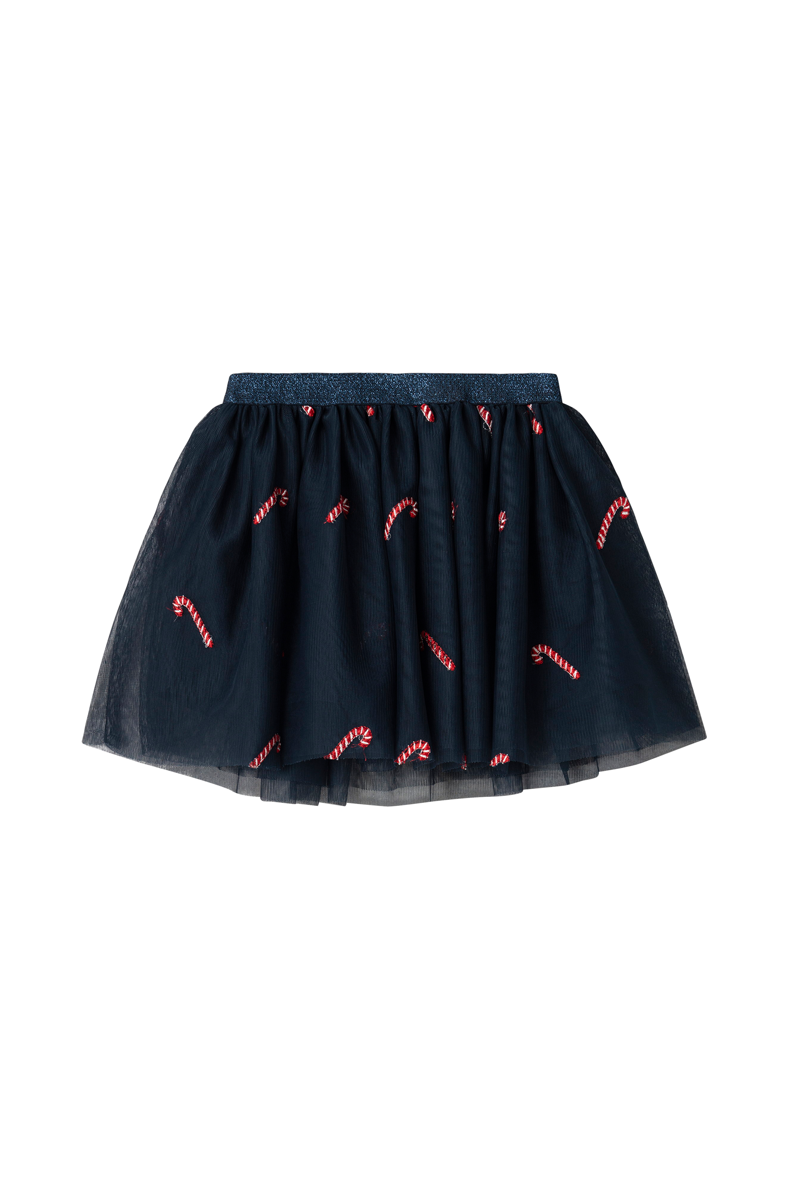 NAME IT Mädchen Tüll Rock Mit Glitzer - Verspielter Sommerrock Mit Elastikbund