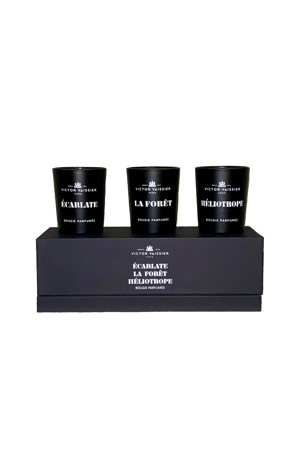 Victor Vaissier Scented Candle 3 Set, svart från Victor Vaissier, bild 2