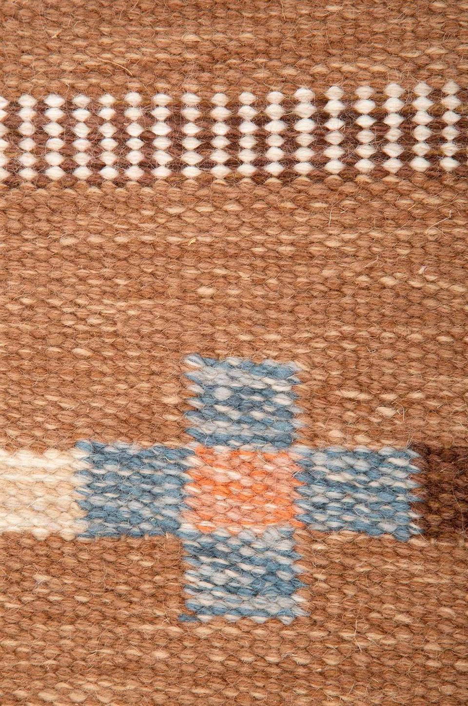 Bargi Ullmatta Röllakan Beige 201x305, guld från Bargi, bild 2