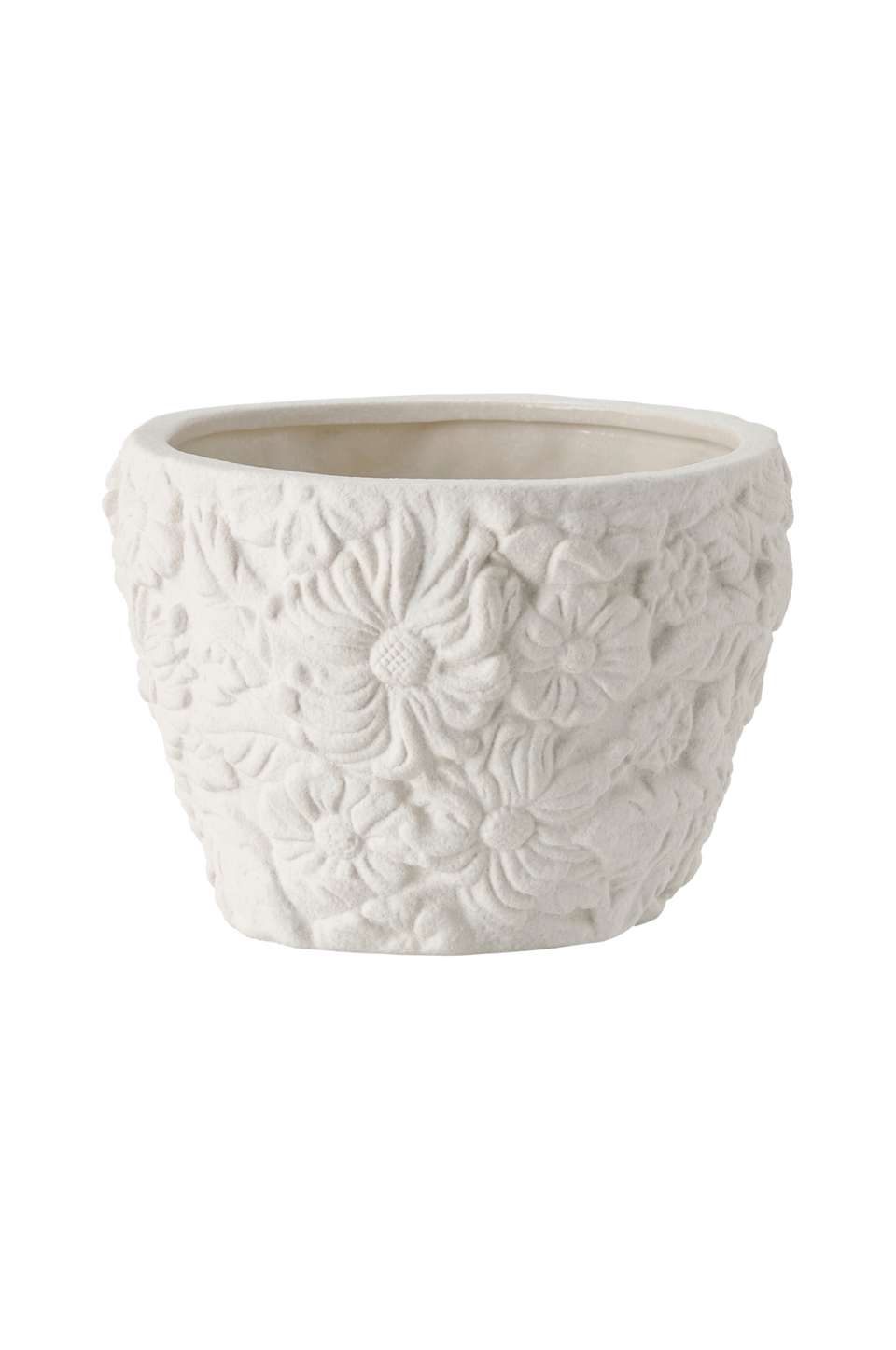 Ellos Home Kruka Flower höjd 20 cm, vit från Ellos Home, bild 2