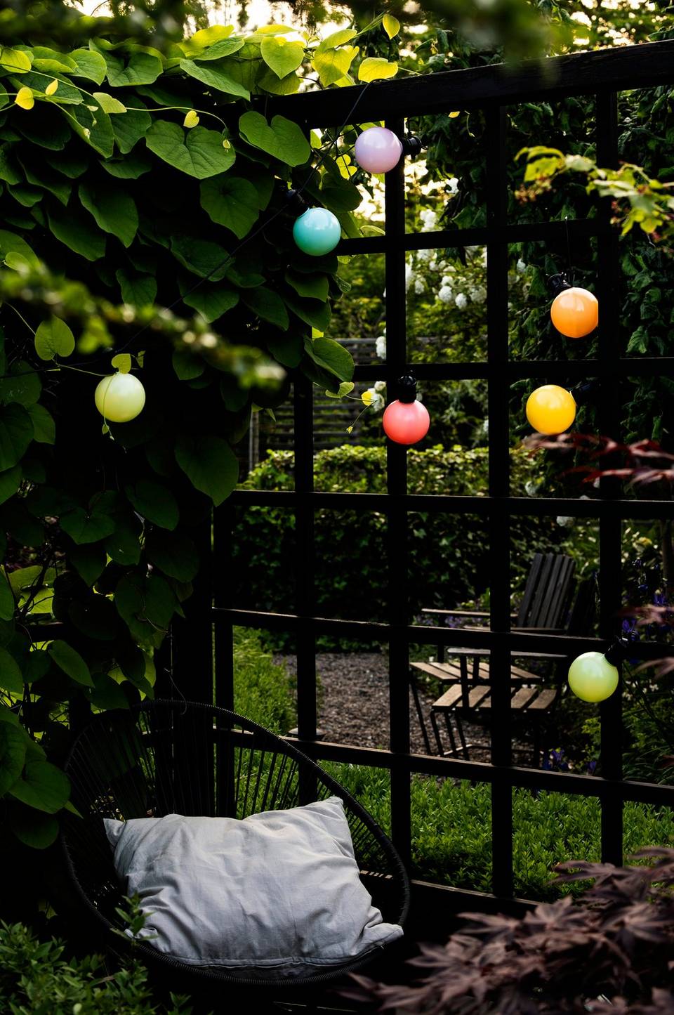 Konstsmide Ljusset 10 glödlampor byt. LED 450cm, svart från Konstsmide, bild 5