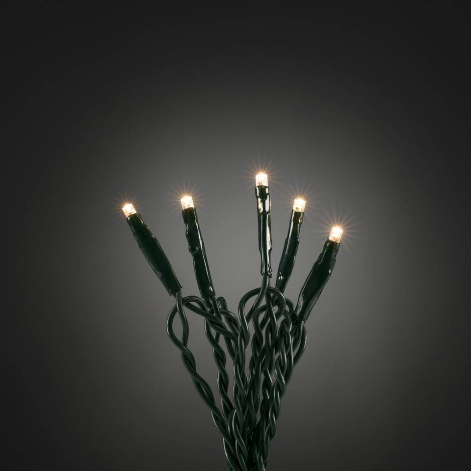 Konstsmide Ljusslinga 50 varmvita LED 343cm, grön från Konstsmide, bild 2