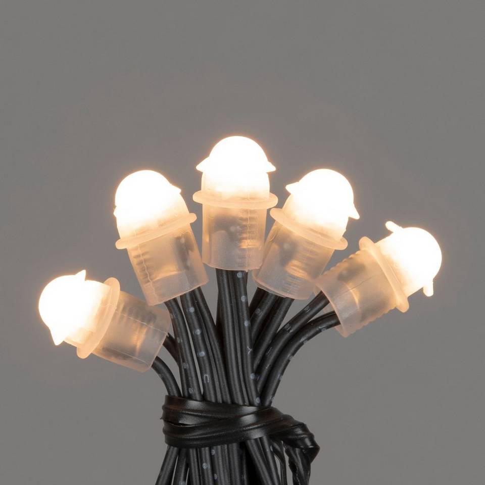Konstsmide Ljusslinga 200 bärnstensfärgade LED 1990cm, svart från Konstsmide, bild 2