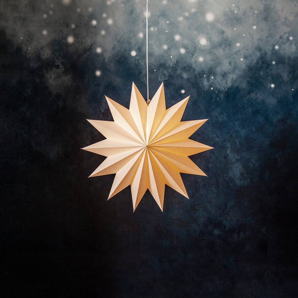 Star Trading Stjärna slät 60cm, vit från Star Trading, bild 2
