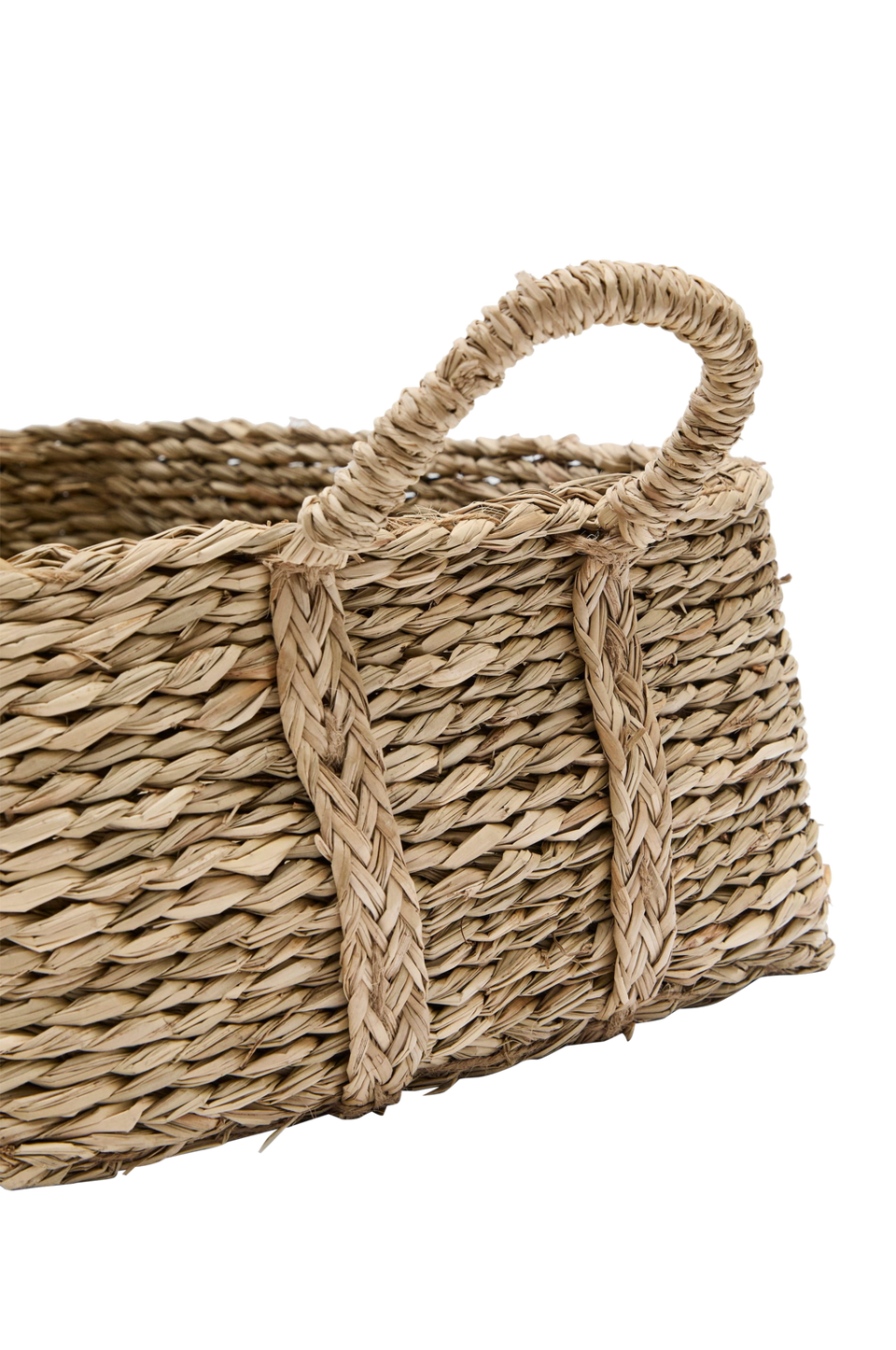 Kave Home Milly set med 2 korgar i naturfiber, 32 x 20 cm / 34 x 20 cm, natur från Kave Home, bild 2