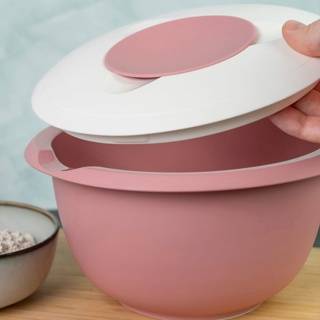 Westmark Blandningsskål med tvådelat lock, 3,5 l,, rosa från Westmark, bild 5